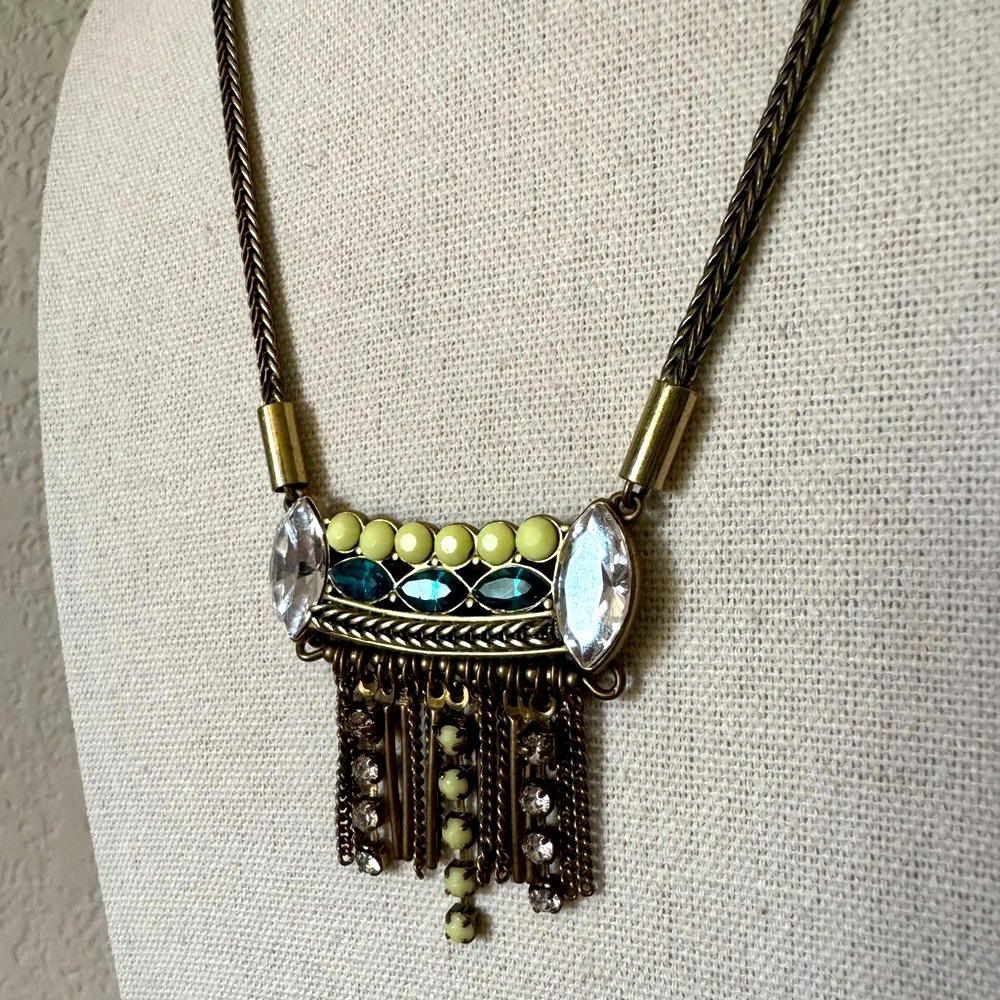 Silpada K & R Collection Multicolor Statement Necklace
